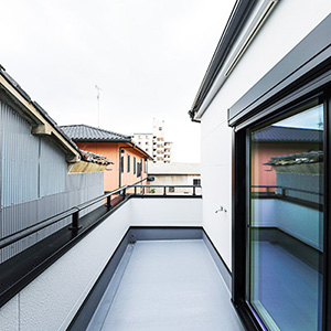 バルコニー写真