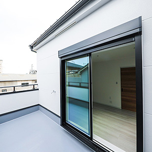 バルコニー写真