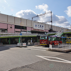近鉄大阪線「近鉄八尾」駅
