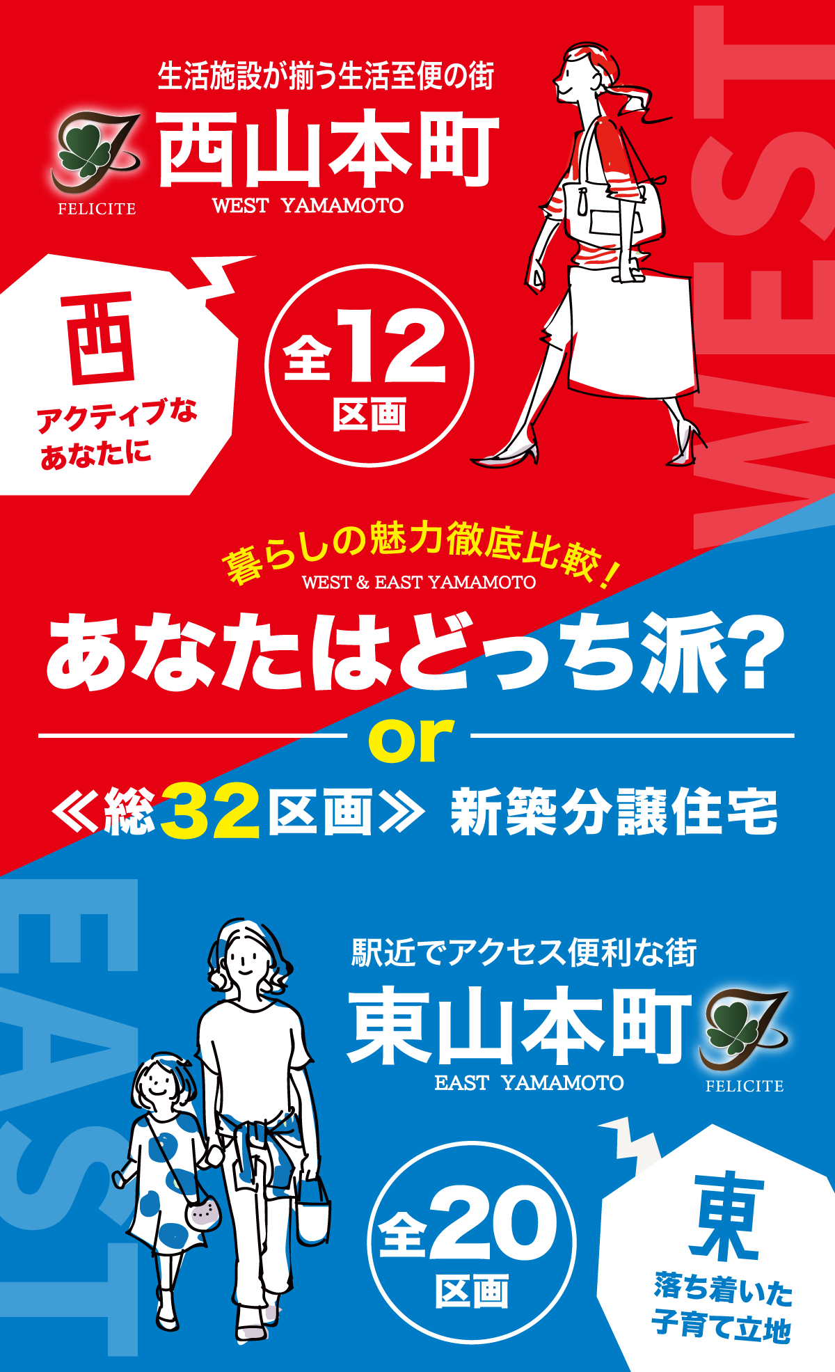 フェリシテ西山本町・東山本町